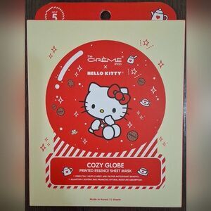 New The Creme Shop Hello Kitty Cozy Globe Sheet Mask